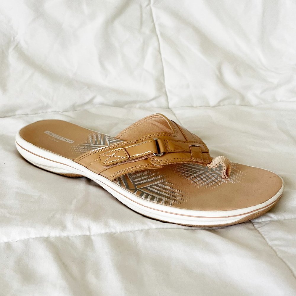 Clark's Women's Flip Flops, size 10